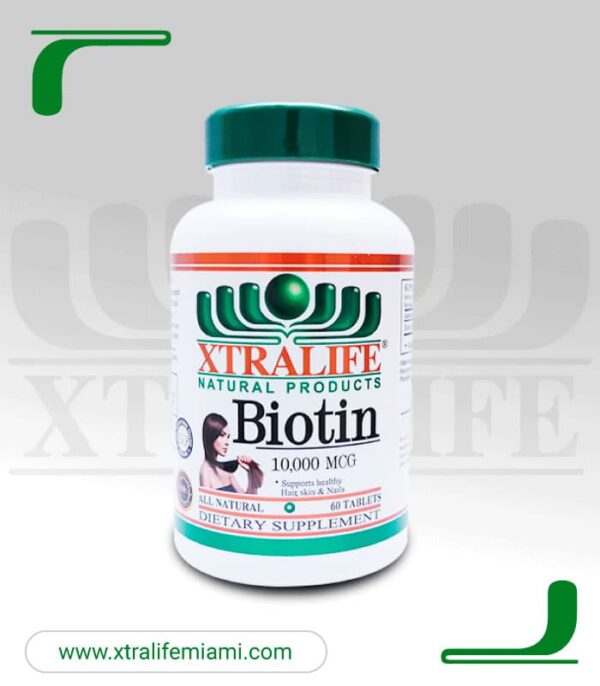 Biotin supplement of Vitamin H Xtralife