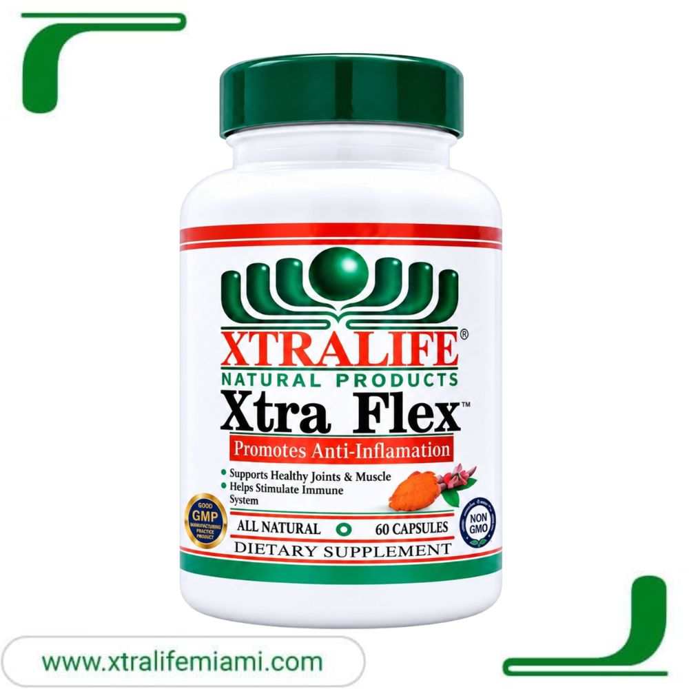 XtraFlex Vitamin Shoppe Organic Ginger Root 60 Capsules Xtralife