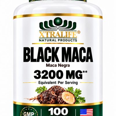 Black Maca in Capsules - Xtralife